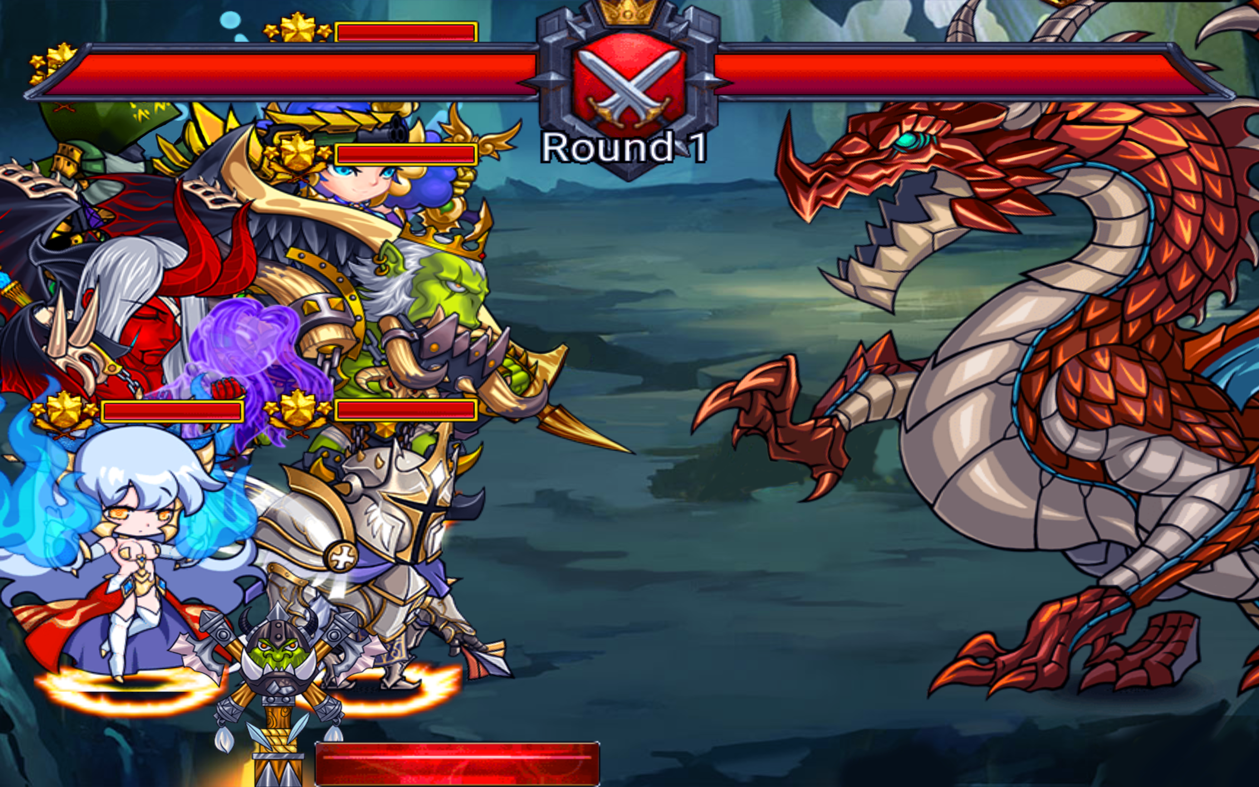 Pocket Knights Game Screenshot