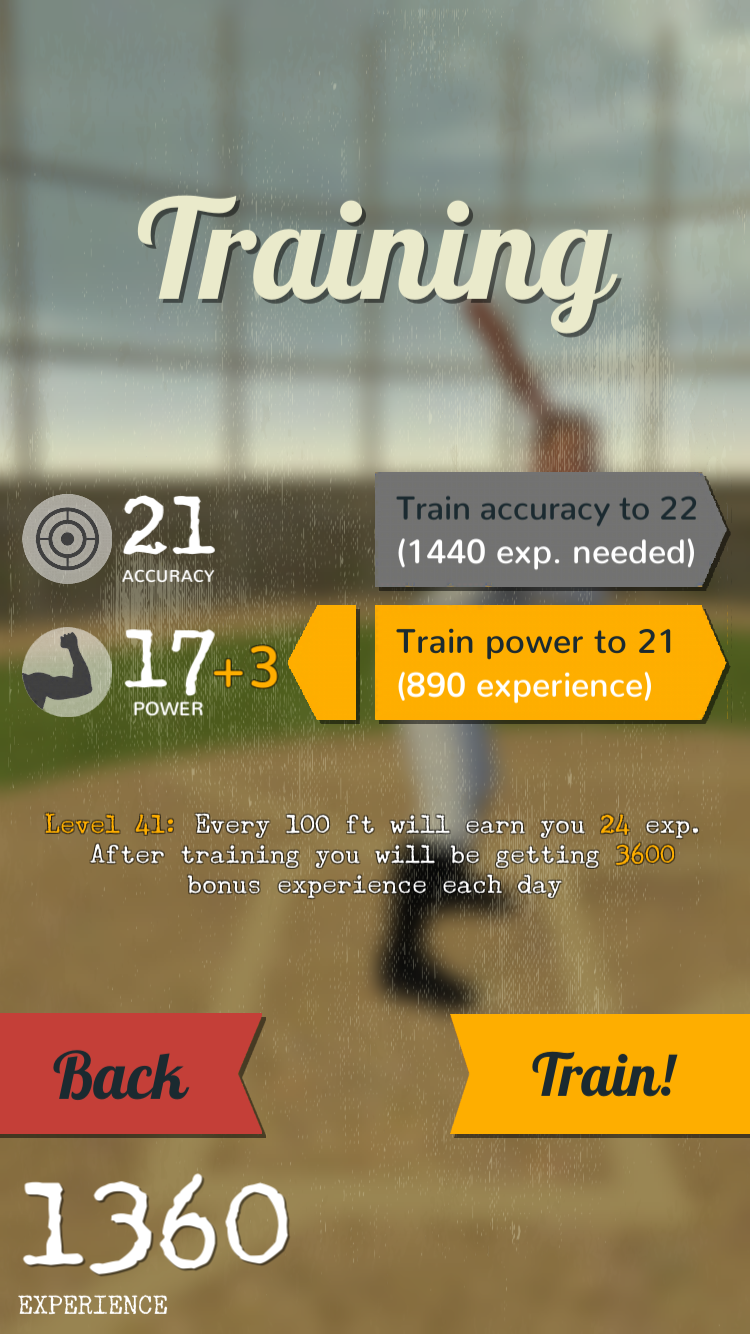 Baseball Smash Field of Dreams Game Screenshot