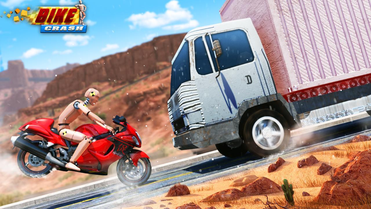 Screenshot 1 of Bike Crash Simulator: Extreme Bike Race - Những trò vui 