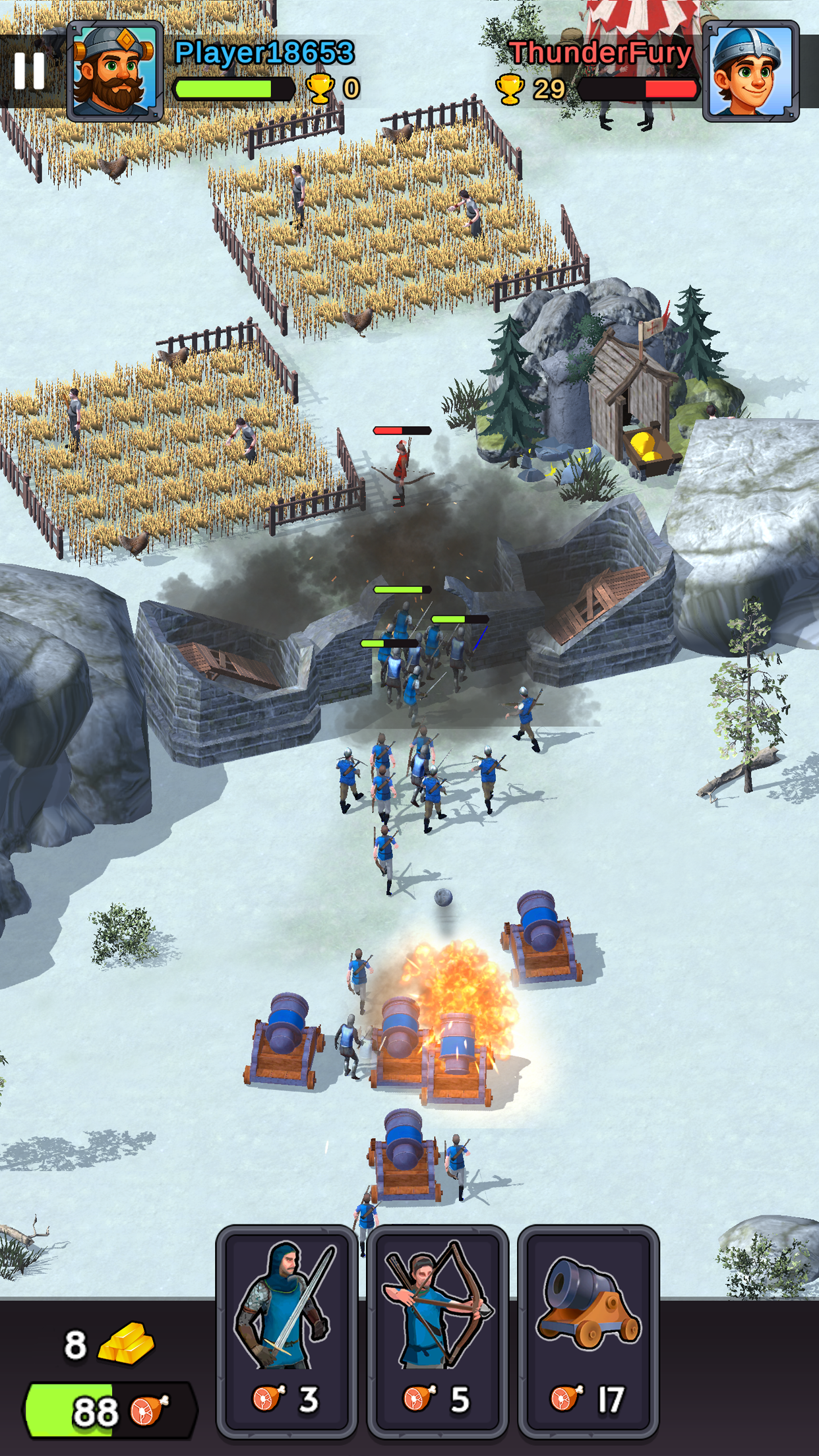 Siege Royale Game Screenshot