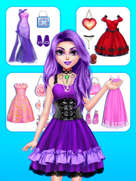 Cuplikan Layar Game Vampire Makeup Games for Girls