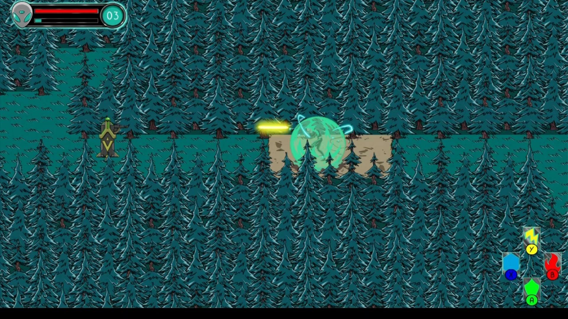 Comet Alpha Rescue Game Screenshot