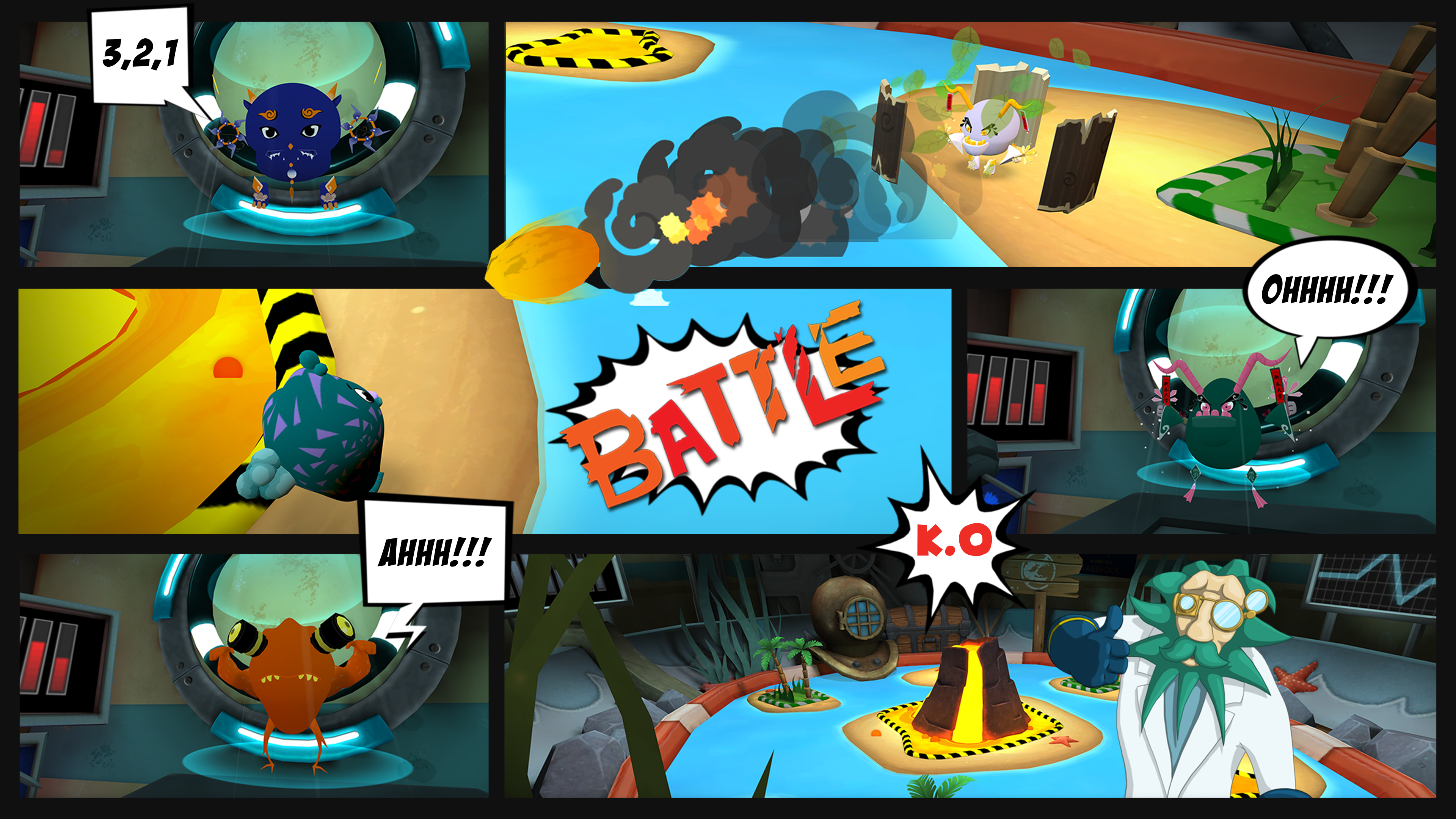 怪兽作战实验室 Game Screenshot