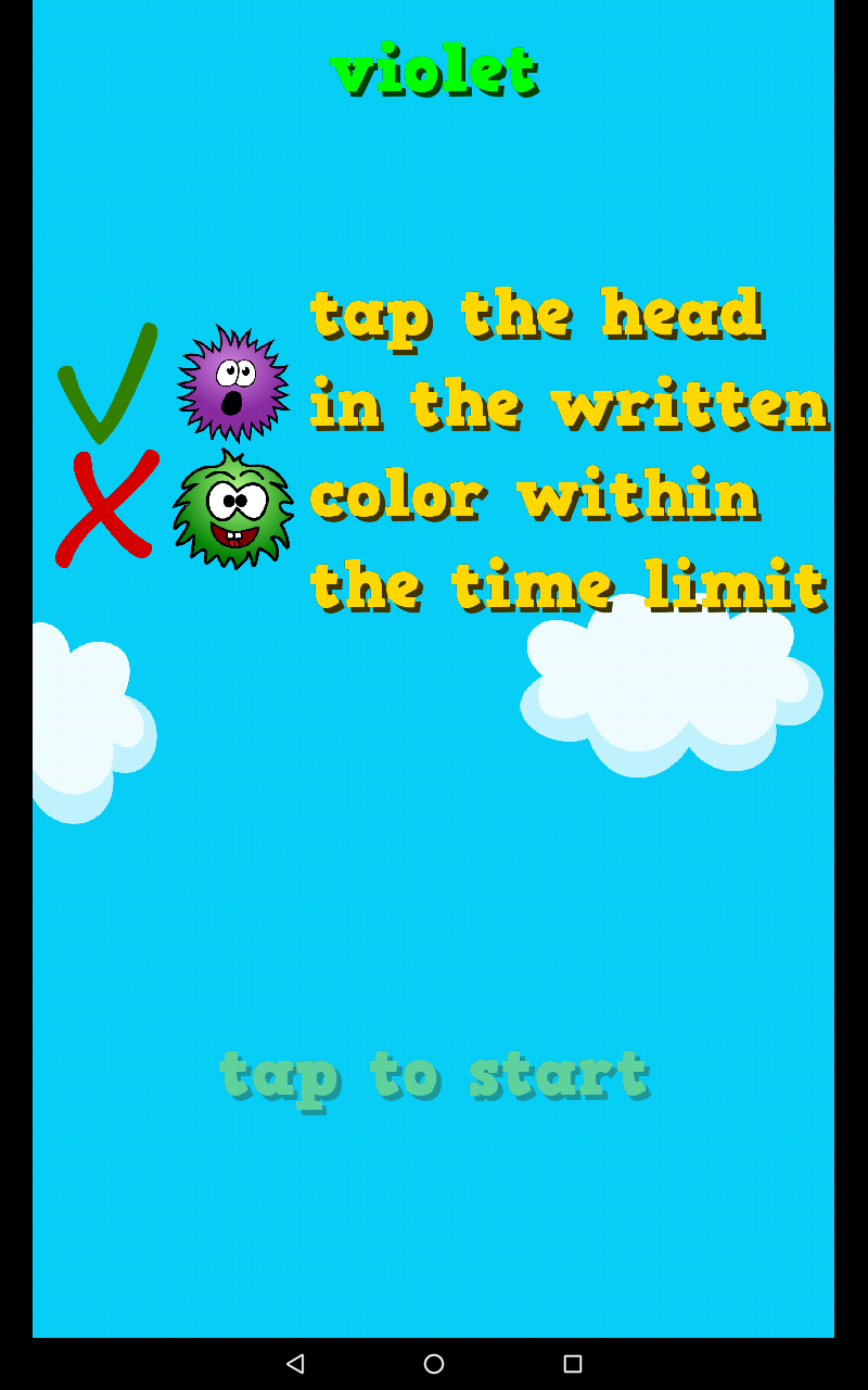 Cuplikan Layar Game Falling Colors - Brain Teaser