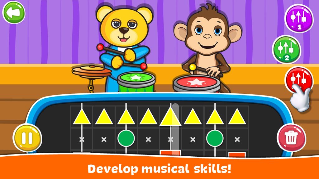 Musical Game for Kids ภาพหน้าจอเกม