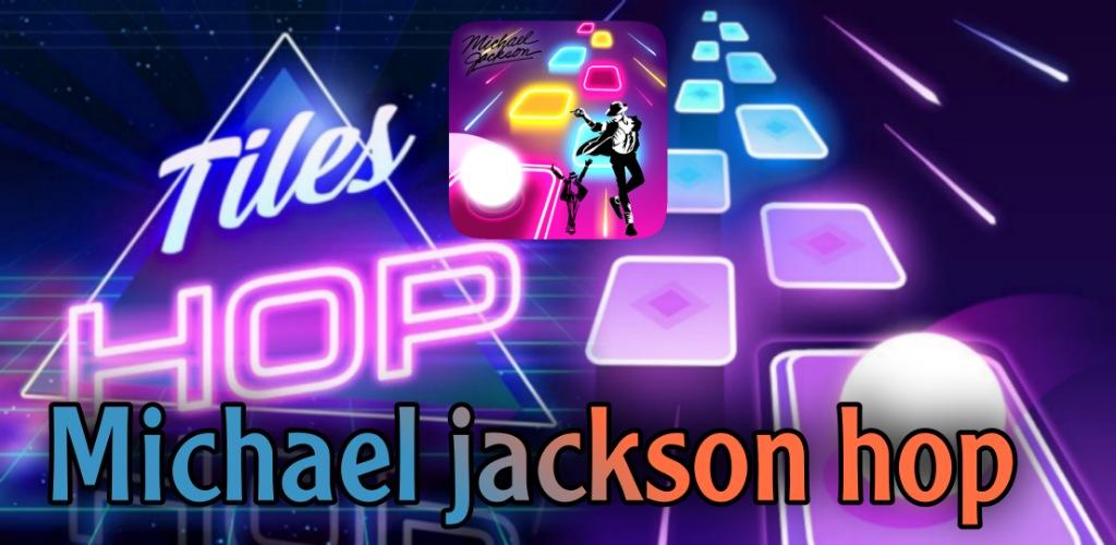 Banner of Michael Jackson hop tiles game 