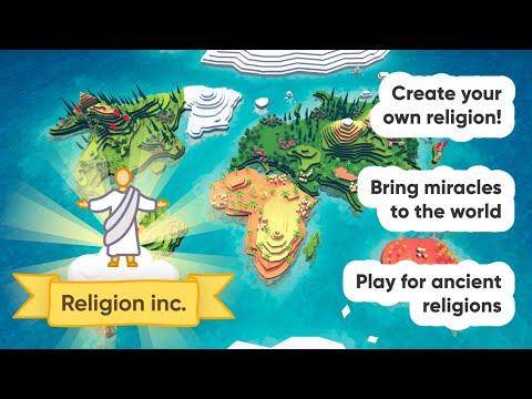 Screenshot of the video of Religion Inc. The game god sim