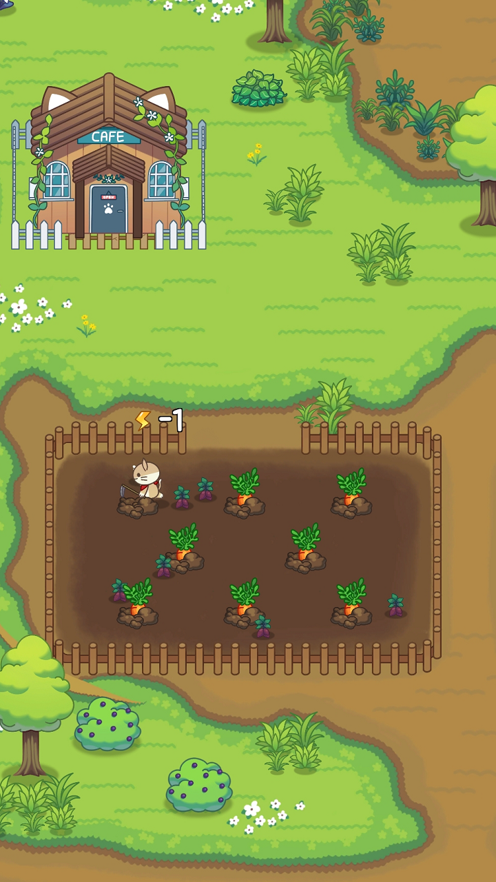 Captura de Tela do Jogo Floresta do Gato Lite