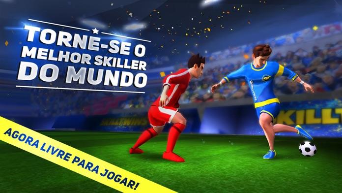 Captura de Tela do Jogo Jogo de Futebol Skilltwins