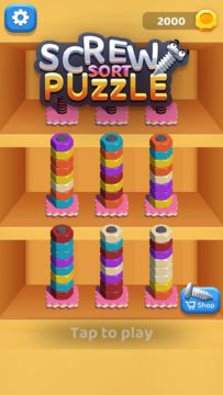 Cuplikan Layar Game Screw Sort Puzzle ASMR