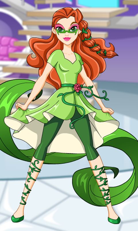 Screenshot of Poison Ivy Dress Up