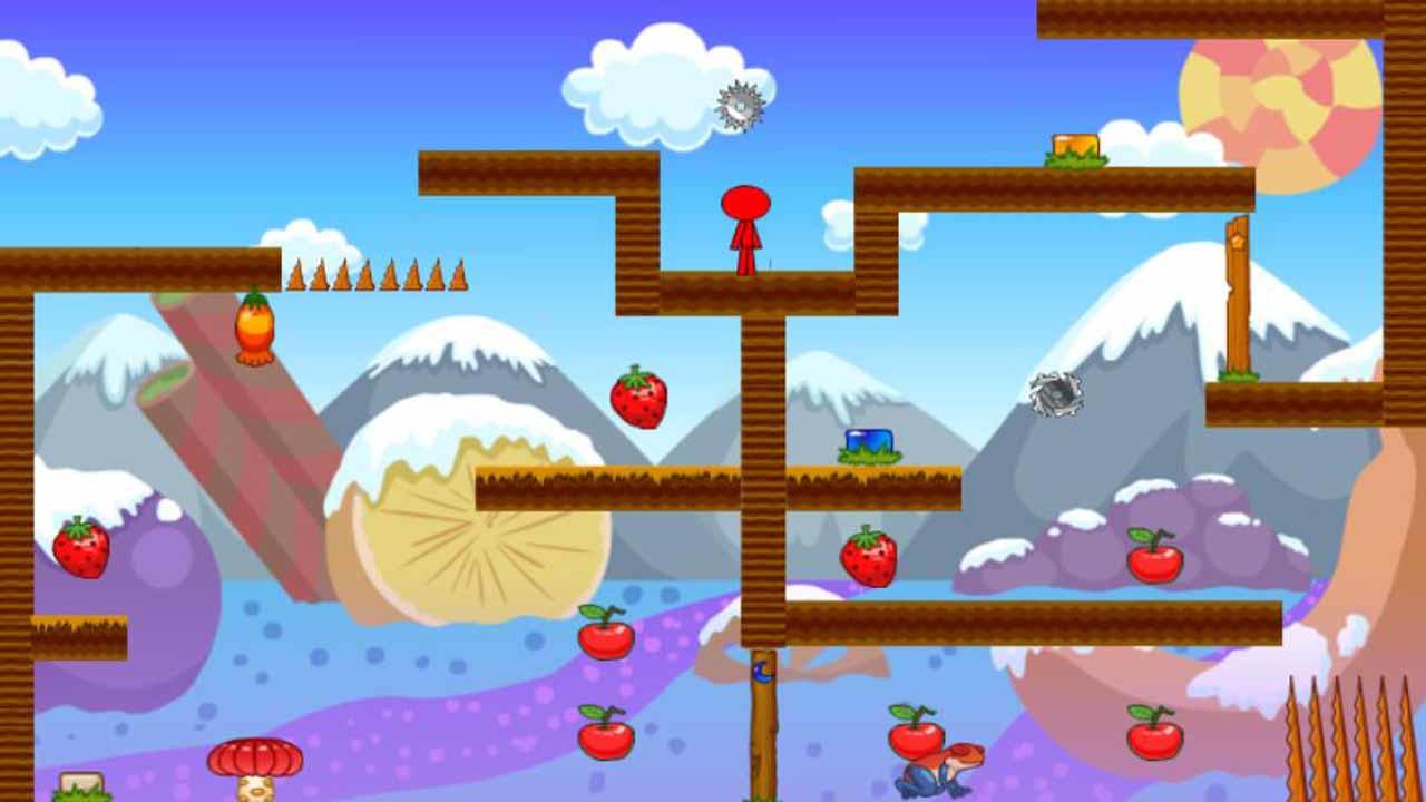 冰火人勇闯雪山A Game Screenshot