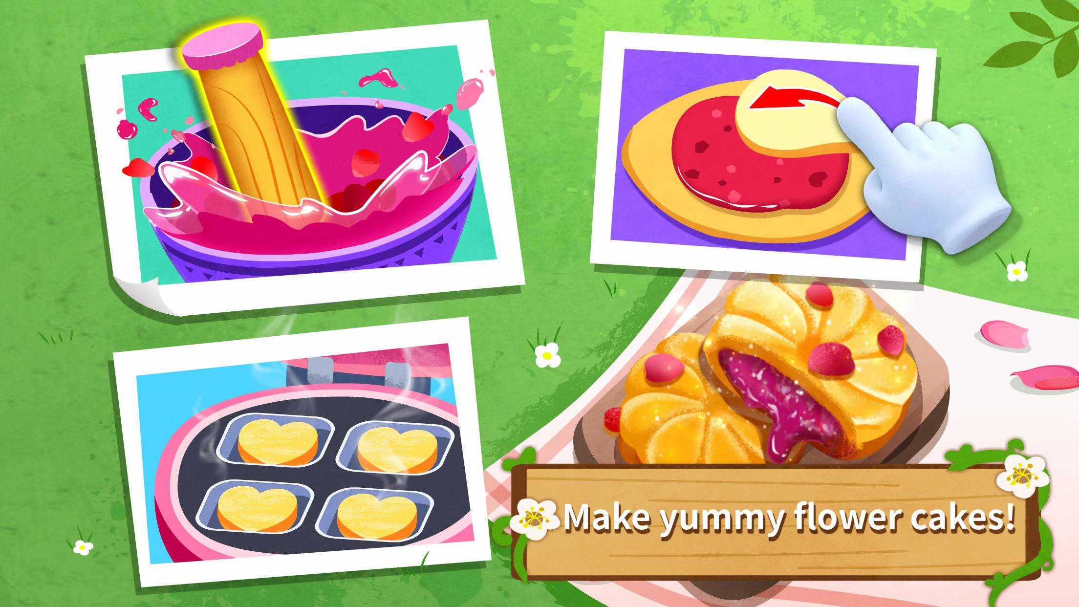 Little Panda's Flowers DIY ภาพหน้าจอเกม