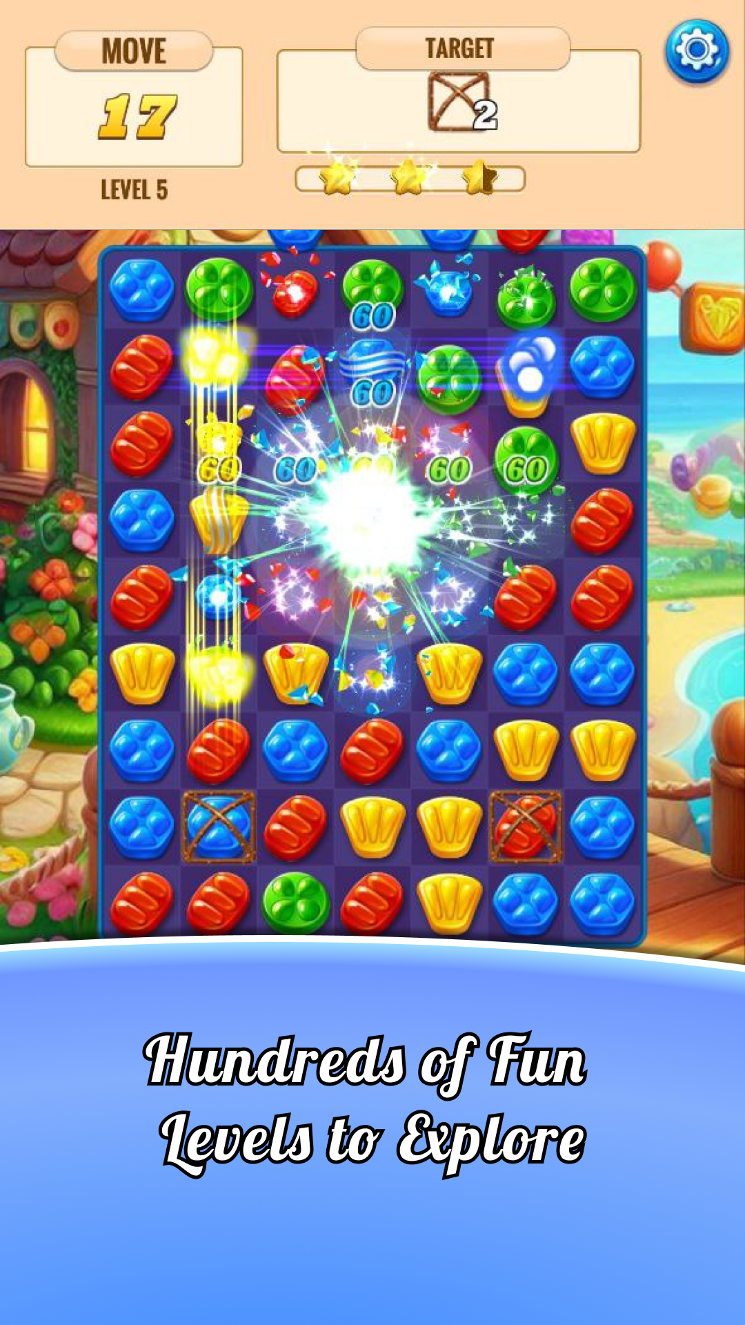 Candy Match3 Legend Puzzle 遊戲截圖