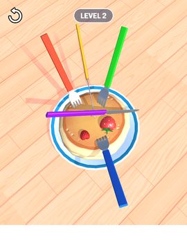 Скриншот игры Fork It Puzzle