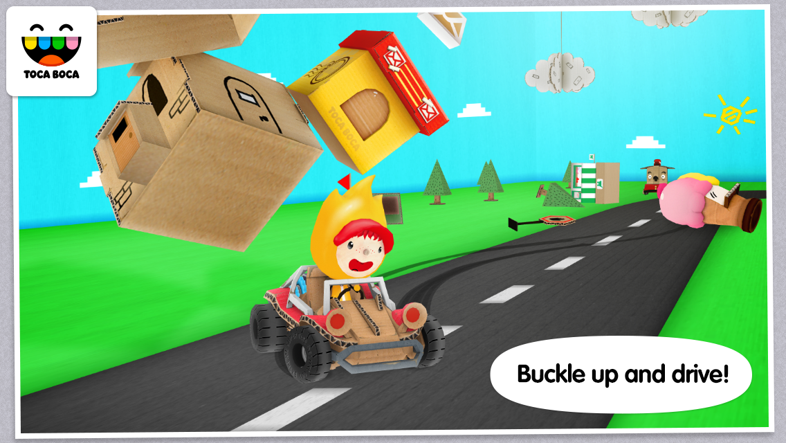 Cuplikan Layar Game Toca Cars