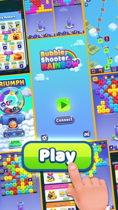 버블 슈터 레인보우! 블라스트 게임 스크린샷