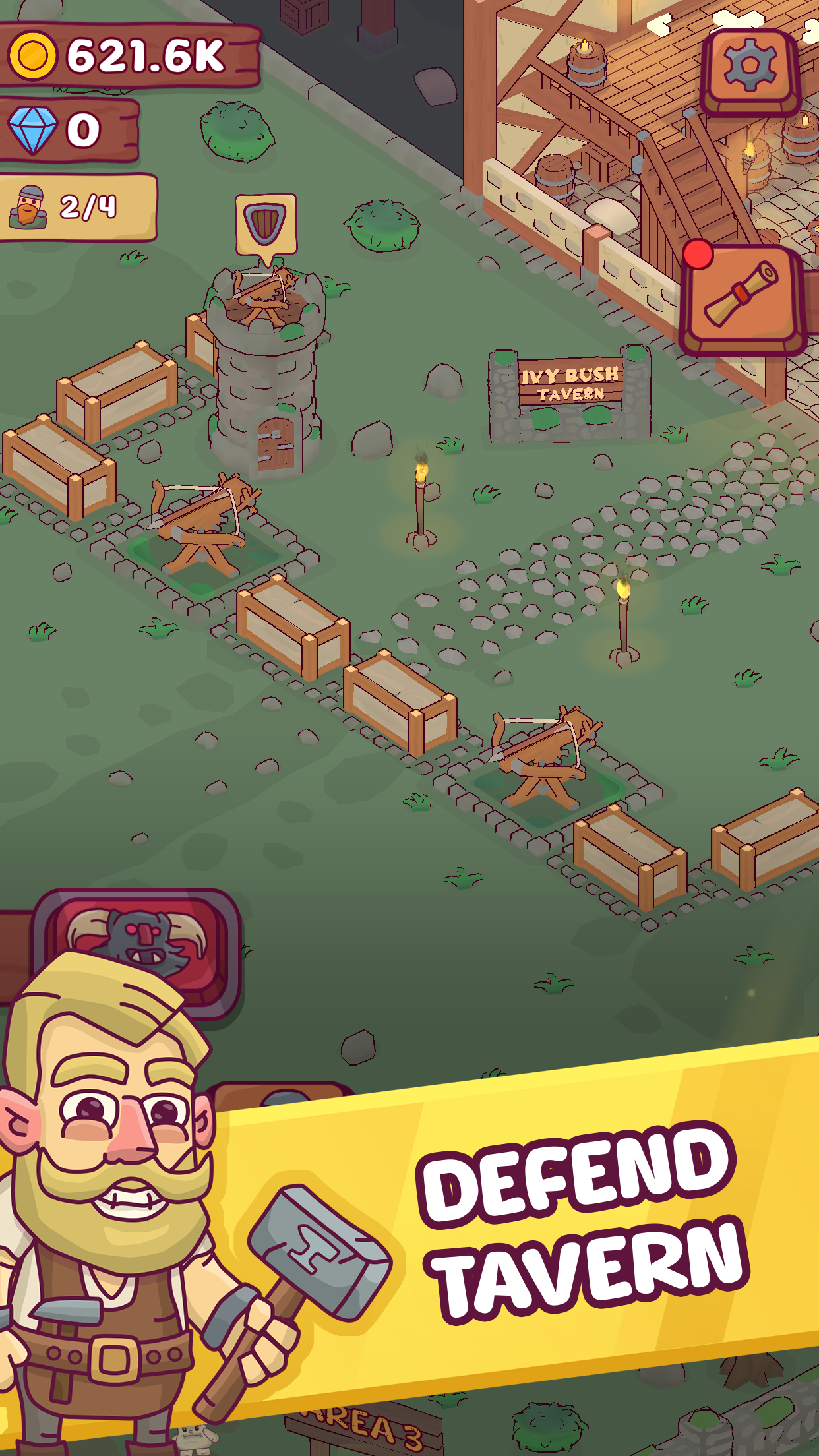 Screenshot of Heroes Tavern: Idle Pub Tycoon