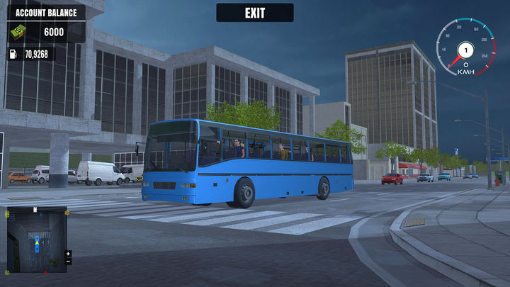 Screenshot 1 of Extreme Bus Driver Simulator 