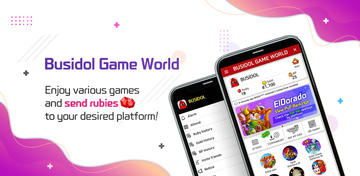 Banner of Busidol Game World 