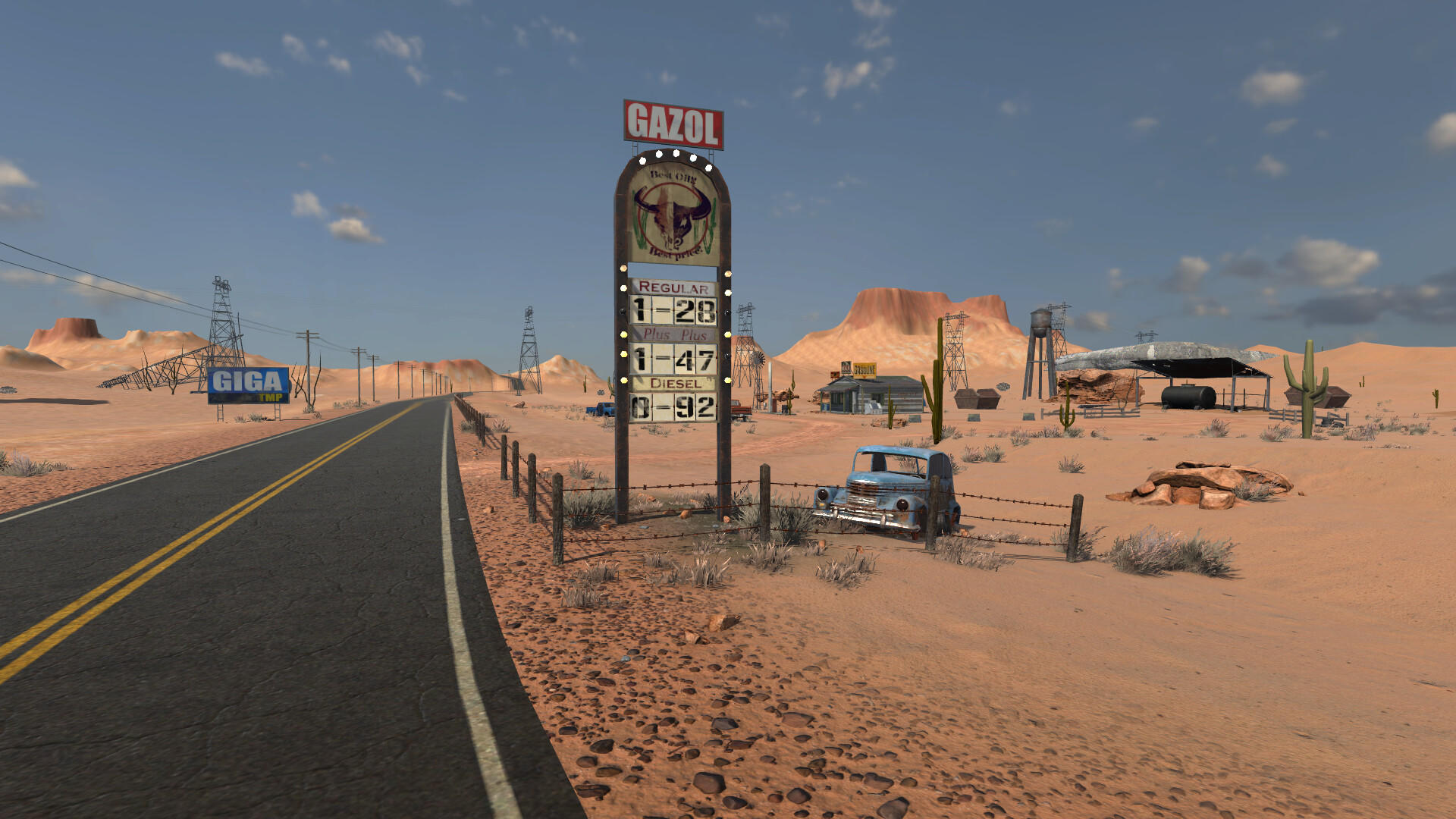 Screenshot of Fuel Station : Drive & Pumping