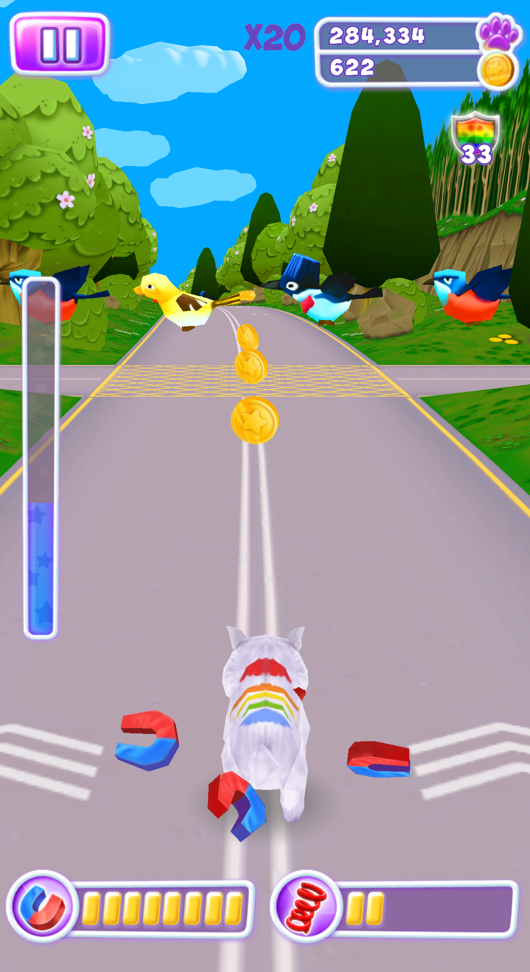 Talking Cat Run - Talking Kitty Kitten Game Screenshot