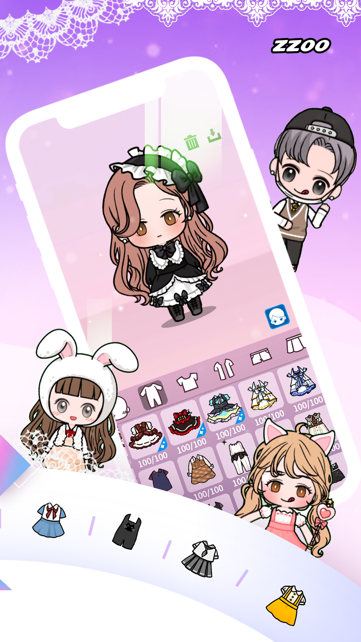 Toonydoll Game Screenshot