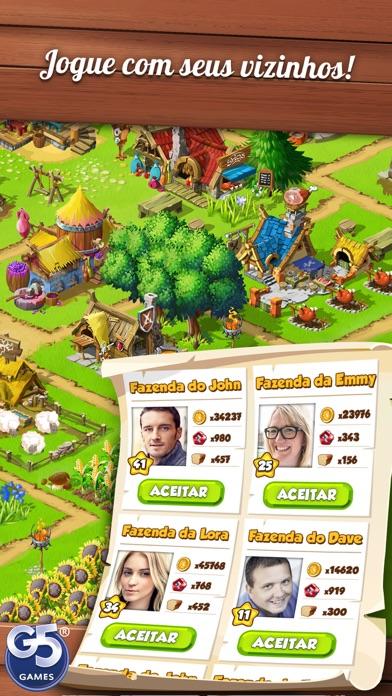 Captura de Tela do Jogo Farm Clan®