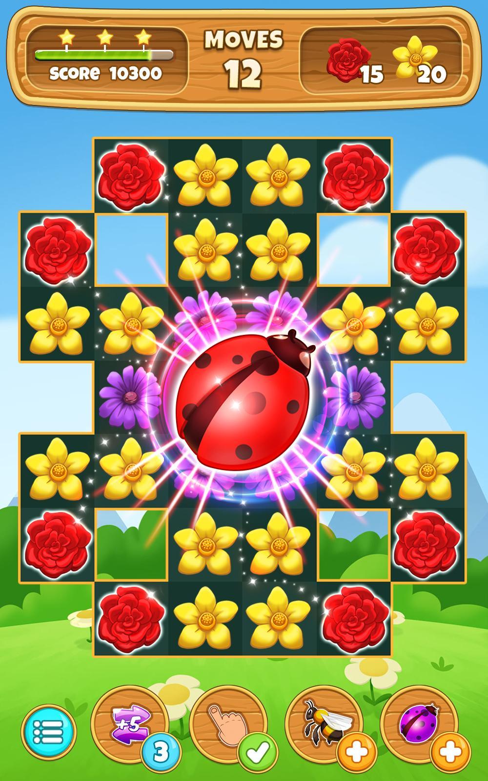 Bloom Swap Game Screenshot