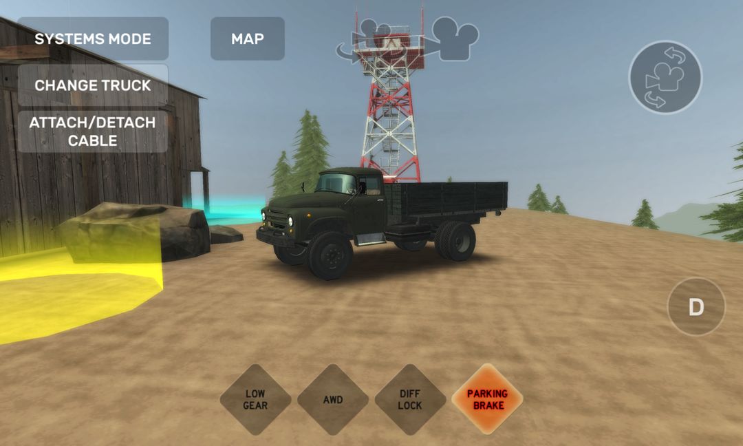Dirt Trucker: Muddy Hills ภาพหน้าจอเกม