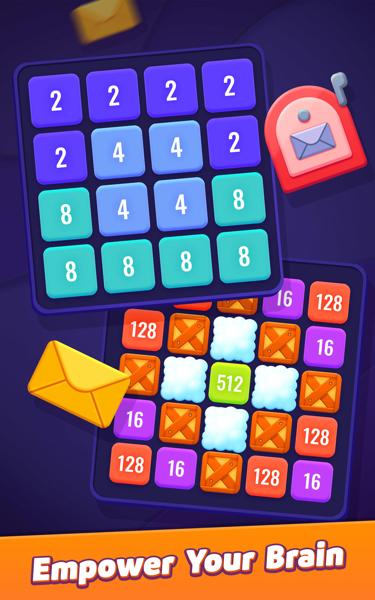 Screenshot of 2448: Block Puzzle Number Game