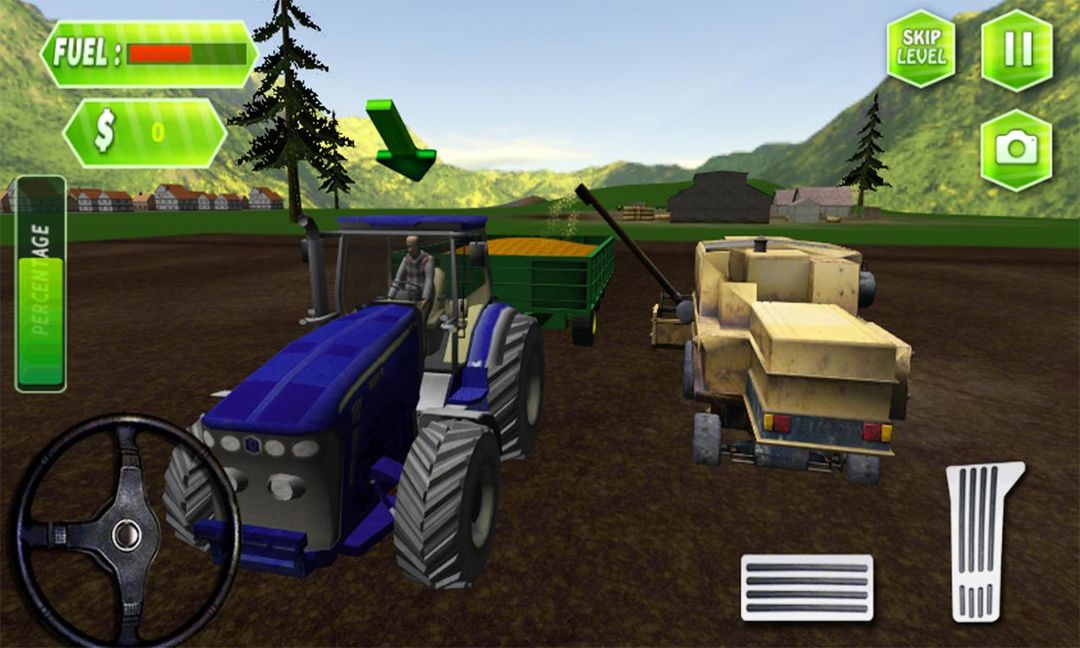 Harvest Farm Tractor Simulator ภาพหน้าจอเกม