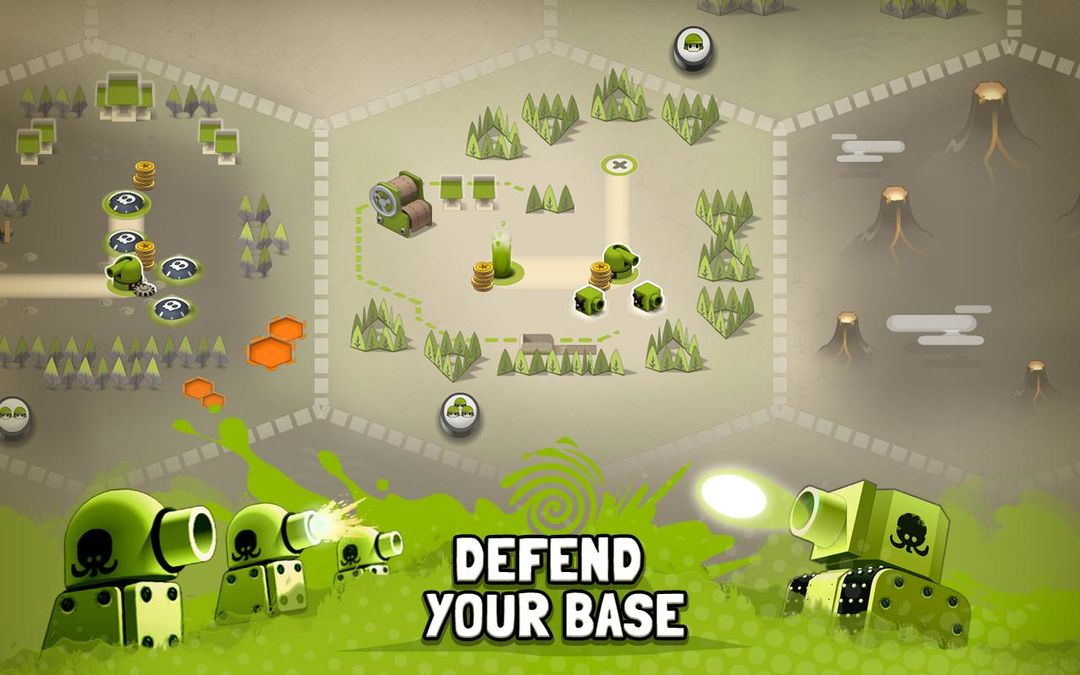 Screenshot of Tactile Wars