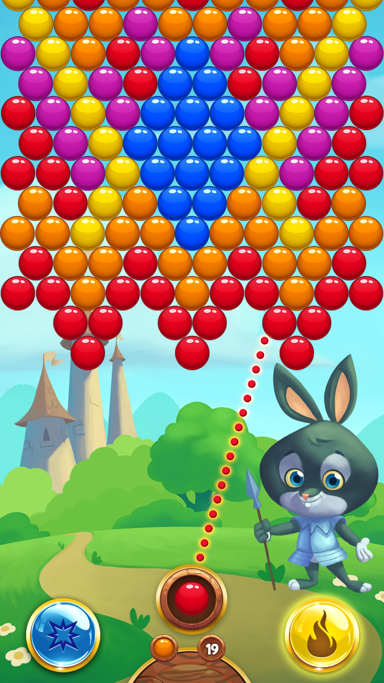 Bubble Shooter Tales ゲームのスクリーンショット