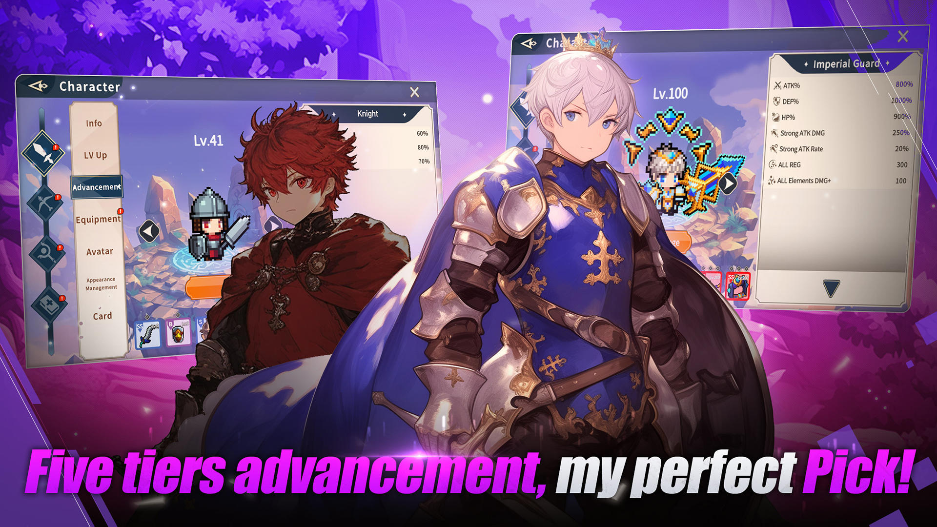 Pixel Heroic Legend-Idle Party Game Screenshot