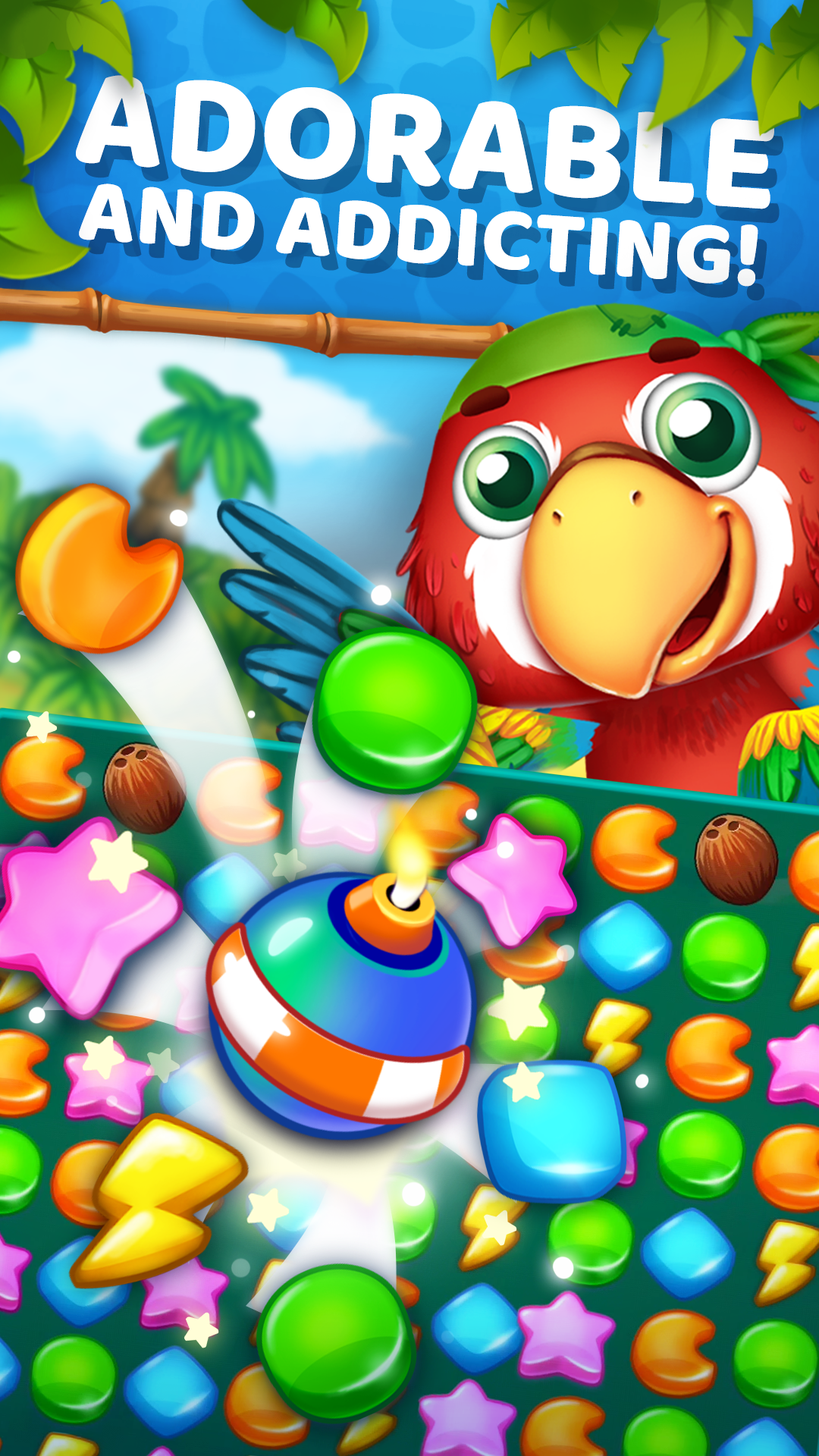 Animatch Friends: cute match 3 Game Screenshot
