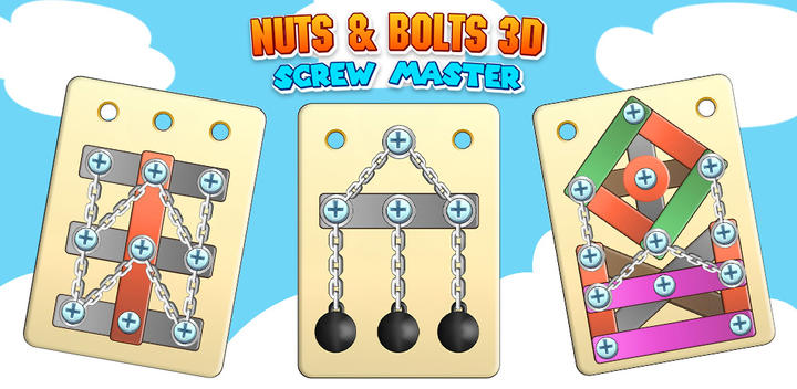 Banner of Nuts & Bolts 3D: Screw Master 1.0.18