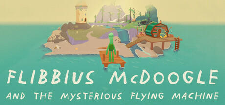 Banner of Flibbius McDoogle and the Mysterious Flying Machine 