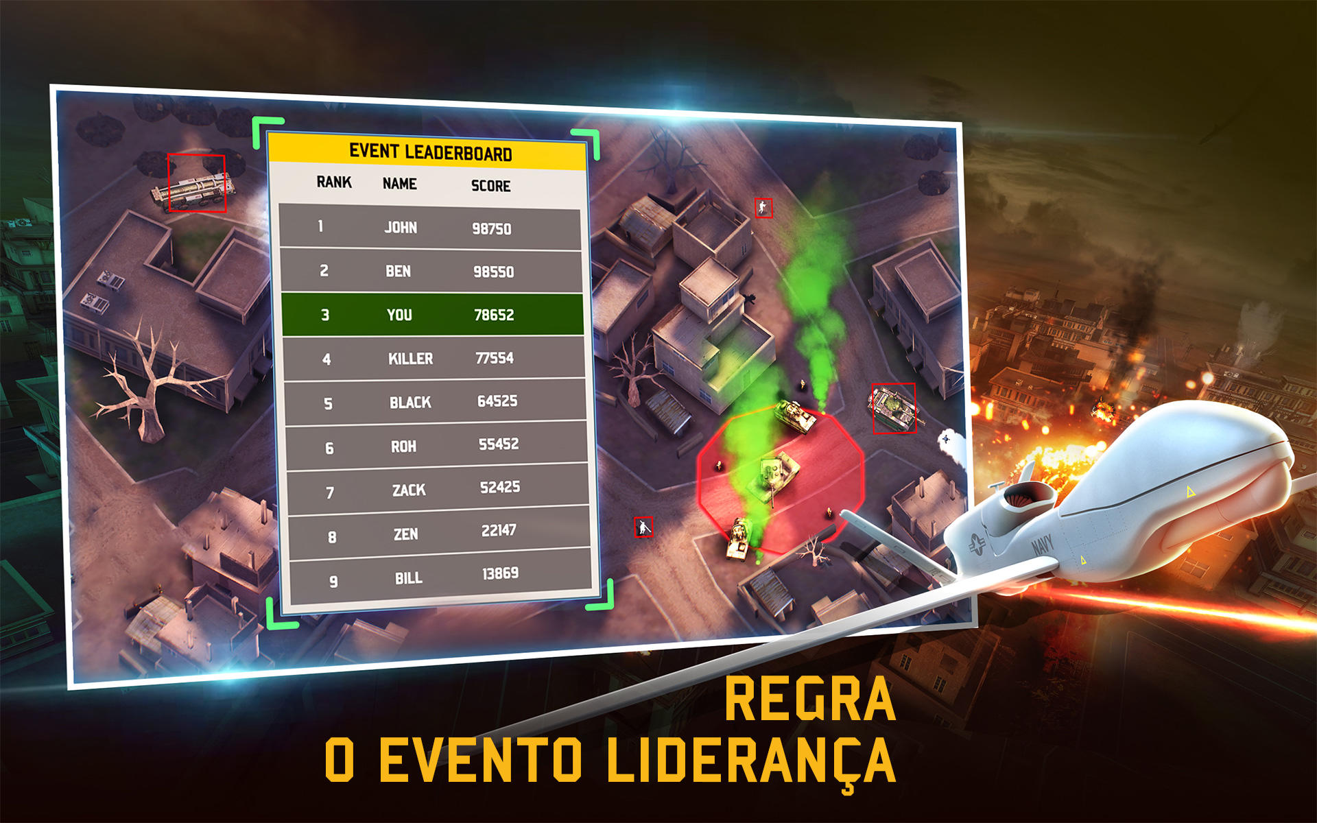 Captura de Tela do Jogo DRONE SHADOW STRIKE 3