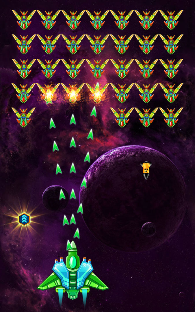 Screenshot of Galaxy Attack: Shooting Game