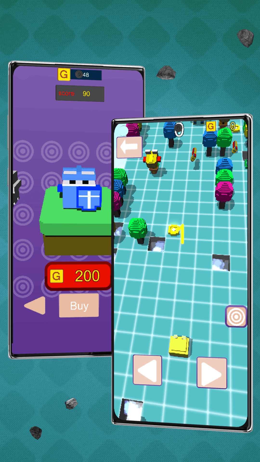 Rolling Pixel Blocks ภาพหน้าจอเกม