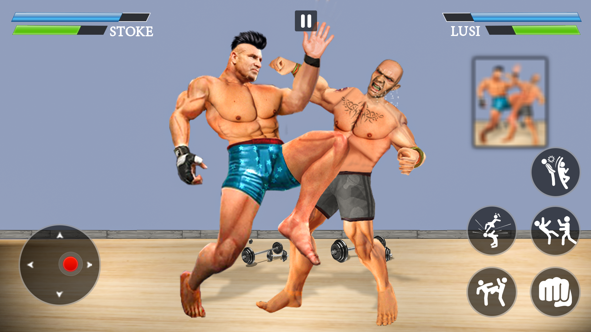 Screenshot 1 of Jogos de luta de ginásio de Kung Fu 1.0.7