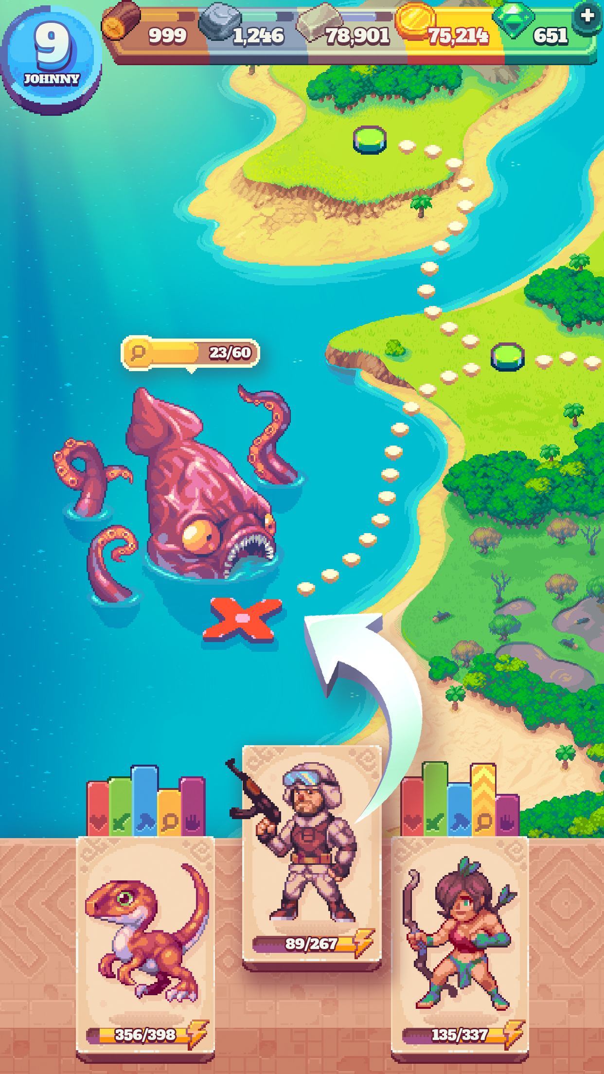 Screenshot of Tinker Island 2