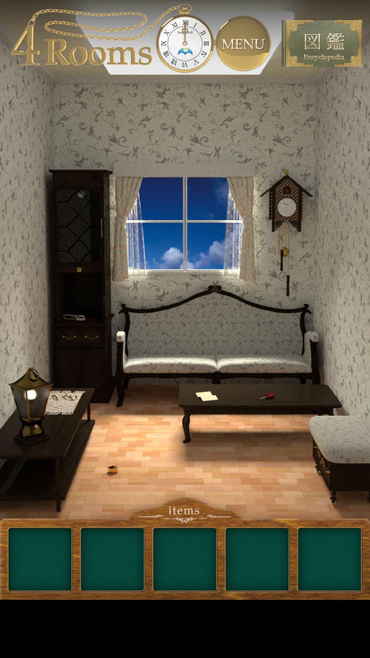 脱出ゲーム - 4Rooms ภาพหน้าจอเกม
