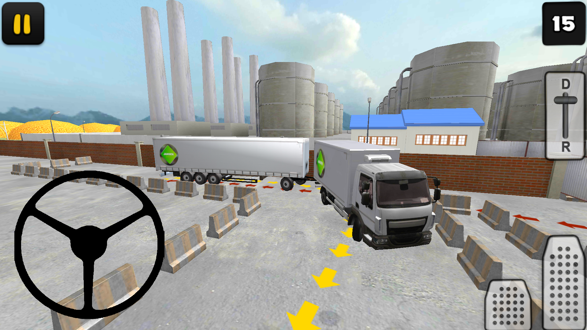 Screenshot 1 of Симулятор развозного грузовика 3 