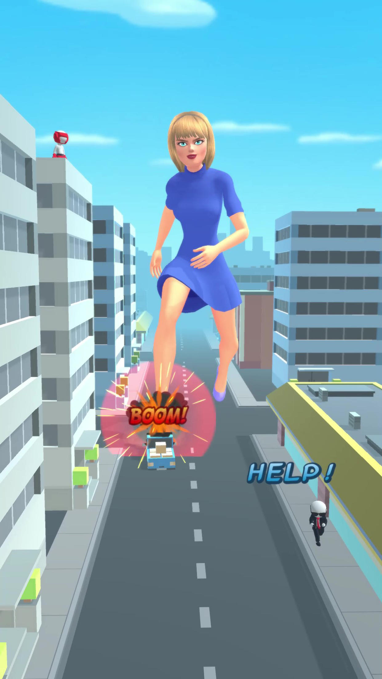 Giants attack 3D Game Screenshot