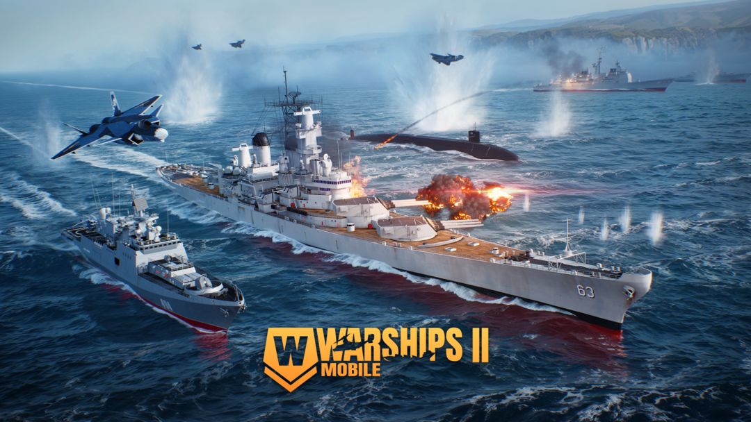 Warships Mobile 2 : Open Beta 게임 스크린 샷