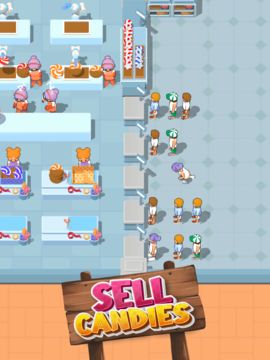 Candy Shop Tycoon: Sweet Idle Game Screenshot