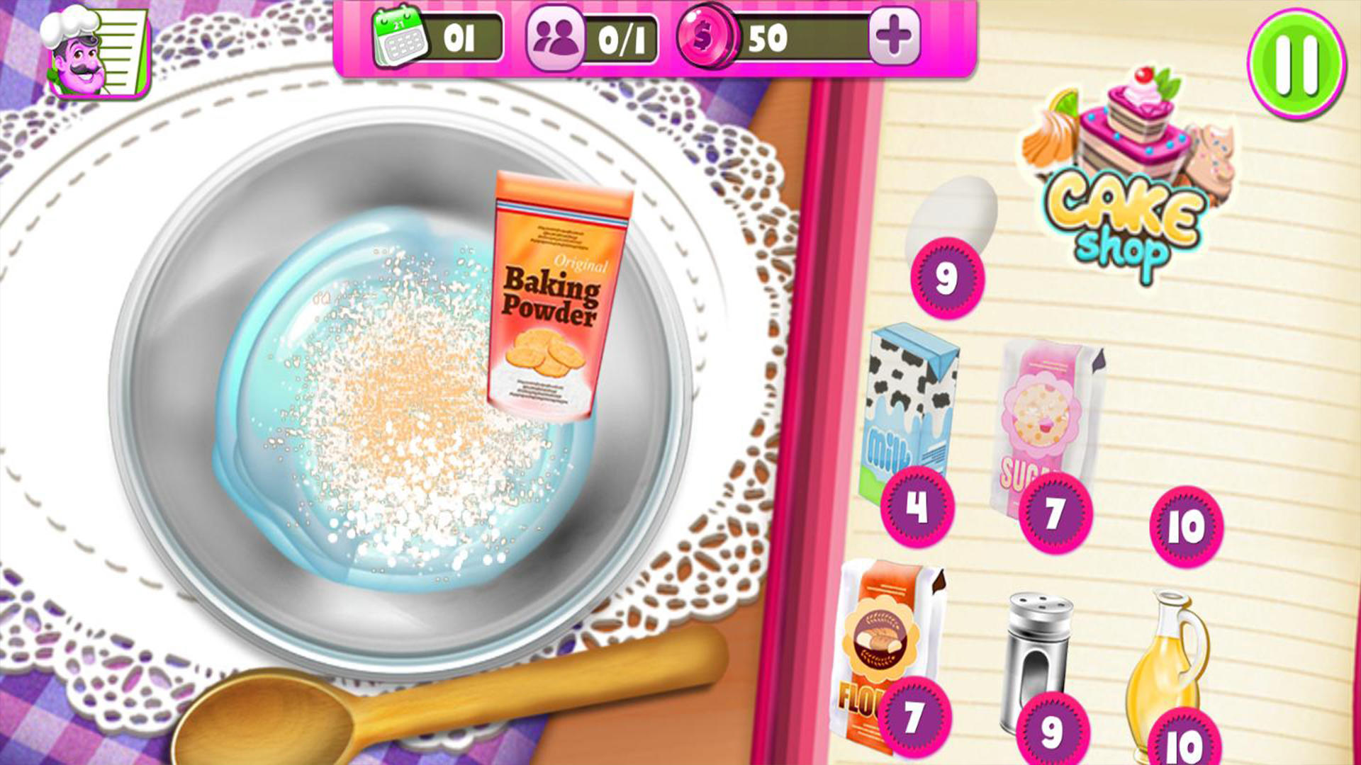 Cake Maker Jogo de Culinária de Donut versão móvel andróide iOS apk baixar  gratuitamente-TapTap