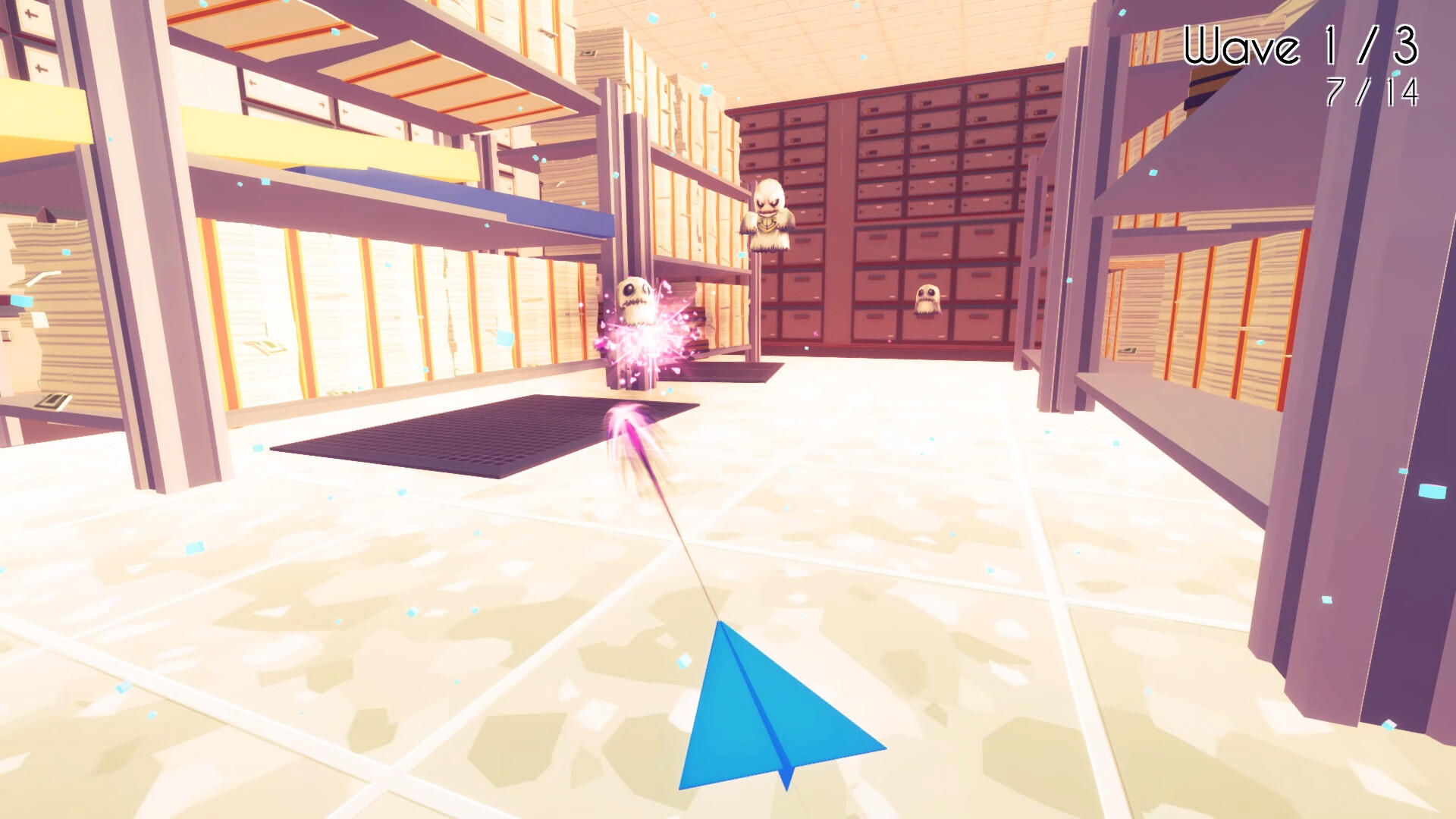 Paper Dash - Las Vegas Game Screenshot